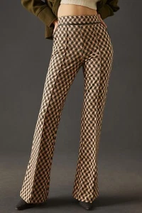 Pantaloni svasati nuovi con etichette Anthropologie Maeve (taglia 12) - Foto 1 di 10