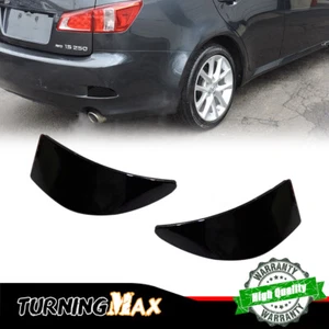 Left+Right Rear Bumper Reflector Lights Smoke Lens For Lexus IS250 IS350 2006-13 - Picture 1 of 8