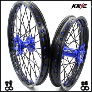 KKE 21-18 Rims Fit Suzuki DRZ400S/DRZ400SM 2025 DRZ400/400E Enduro Spoked Wheels - Bild 1 von 14