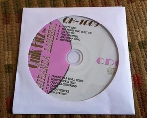 MIRANDA LAMBERT WEIBLICH KARAOKE COUNTRY MUSIK CDG CD + G QUIK HITZ QH-1009 (19,99 $) - Bild 1 von 1