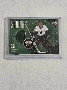 2002-03 Upper Deck Saviors MARTY TURCO camiseta usada en el juego #SV-MT Dallas Stars - Imagen 1 de 2