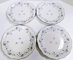 Johann Haviland Dinner Plates Blue Garland 10" Bavaria Germany Fine China Vtg - Picture 1 of 5