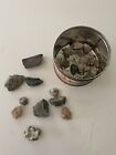 Lot vintage de pierres précieuses cristaux fossiles roches pièces succession trouver