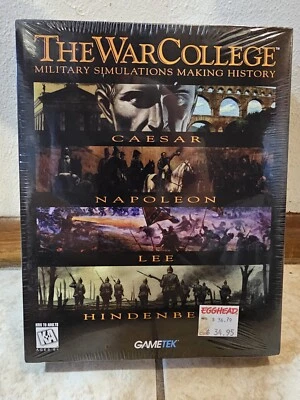The War College Military Simulations Making History Gametek PC CDROM DOS Game  - Image 1 of 4