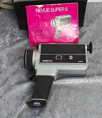 Super 8 Filmkamera Revue S3 Automatic mit Anleitung und Tasche - Bild 1 von 4