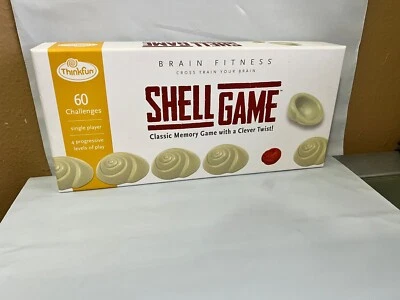ThinkFun Brain Fitness "SHELL GAME" Classic Memory Game - Image 1 of 3