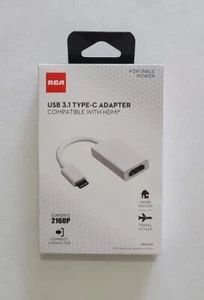RCA U832CHA USB-C 3.1 to HDMI Adapter (Brand New But Half the Price of In Store) - Picture 1 of 4