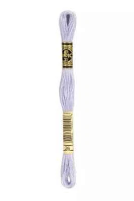 DMC 6-Strand Cotton Embroidery Floss - Lavender White, 117 26 - Image 1 of 2