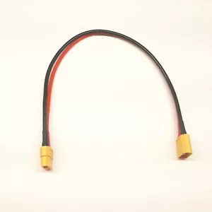 XT60 13 Inch Extension for Rc Battery Charger 14Awg Silicone Wire Male to Female - Picture 1 of 4