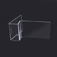 Clear Plastic transparent Stand Shelf Window Counter Display Showcase