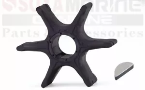 Impulsor bomba de agua West Sierra 18-3071 Mallory 9-45609 con llave para Yamaha Marine - Imagen 1 de 2