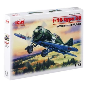 ICM 72073 Plastic model kit Scale aircraft 1:72 I-16 type 18 WWII Soviet fighter - Picture 1 of 5