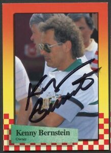 Kenny Bernstein #133 signed autograph auto 1989 Maxx NASCAR Racing Trading Card