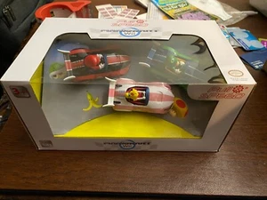 Nintendo Pull Speed Mario Kart Wii Mario, Luigi, Peach Cars Scale 1:43 Brand New - Picture 1 of 1