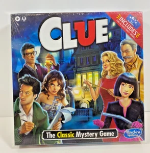 Clue the Classic Mystery Game Hasbro 2020 Includes Fun Activity Sheet New Sealed - Picture 1 of 4