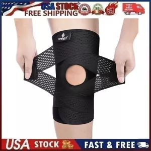 NEENCA Adjustable Knee Brace with Side Stabilizers & Air Mesh Fabric XXL - Picture 1 of 13