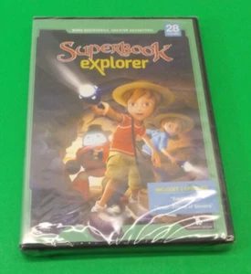 SuperBook Explorer 28 DVD "Baptized!" & "Jesus-Friend of Sinners” - Imagen 1 de 1