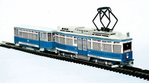Tranvía modelo H0m tranvía cartón kit de construcción Ce 4/4 321 Zurich con medida BW. 1:87 - Imagen 1 de 1