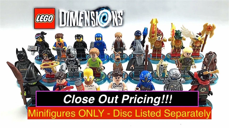 Lego Dimensions Minifigures Super Heroes - Minifigures ONLY! RARE! - Image 1 of 2