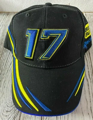 Новый с Ярлыками Ricky Stenhouse Jr. #17 Best Buy NASCAR Chase подлинности фрагмент шляпа крышка - Изображение 1 из 4