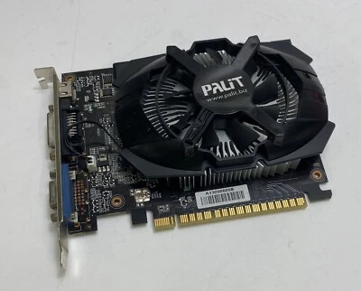 1GB Palit GeForce GTX650 GDDR5 VGA / DVI / Mini HDMI PCI-e Graphics Video Card - Image 1 of 4