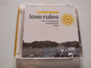 LOVE RULES LOVEPARADE COMPILATION 2003 - CD BLANCO Y NEGRO Am - Imagen 1 de 7