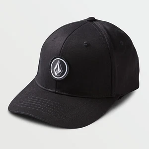 Baseballkappe Mütze Volcom V Quarter Stretch Fit schwarz neu mit Etikett NEU Skate Surf Street - Bild 1 von 2