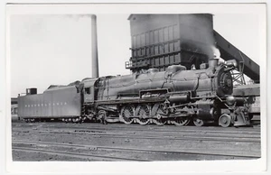 Pennsylvania Railroad ~ Baldwin Engine PRR 6713 (4-8-2) Real Photo Postcard - Picture 1 of 2