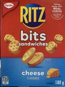 SÁNDWICHES CHRISTIE RITZ BITS GALLETAS HECHAS EN CANADÁ 180 g - FRESCAS SEGURAS Y PROTEGIDAS - Imagen 1 de 1