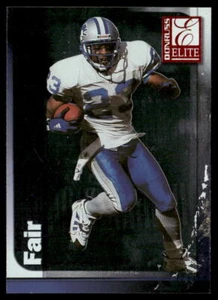 Terry Fair 1999 Donruss Elite #024 Detroit Lions - Picture 1 of 2