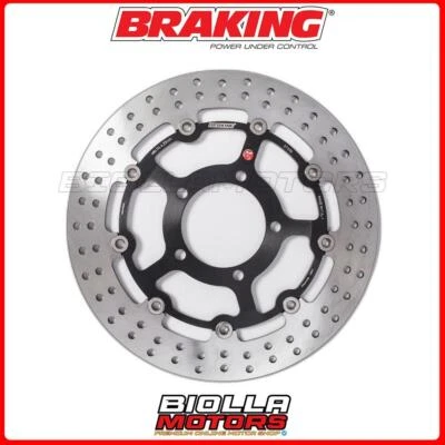 STX70 DISCO FRENO ANTERIORE BRAKING KAWASAKI ZX6R NINJA 600 2007 - 2016 FLOTTANT Foto 1 de 4
