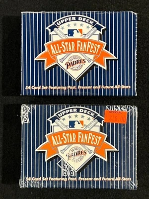 1992 Upper Deck Baseball All-Star FanFest conjunto sellado de fábrica (54) lote leer Foto 1 de 4