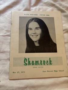 1971 East Detroit High School “Shamrock” Senior Edition, Cover Girl, Ambitions - Picture 1 of 11