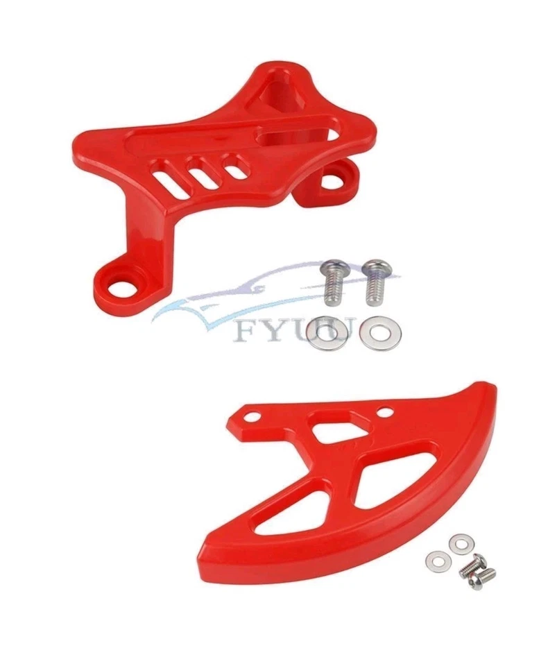 Cubierta de disco de freno trasero + Protector de pinza de freno para Honda CR125R CR250R CRF 250 450 R Foto 1 de 4