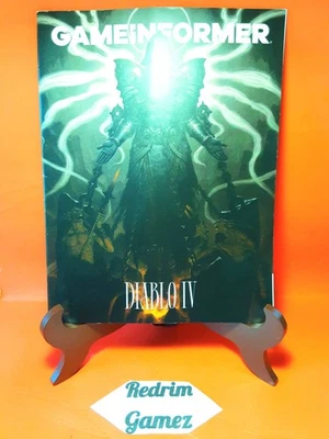 Gameinformer Issue #355 Diablo IV Resident Evil 4 Tekken 8 Video Game Magazine - Image 1 of 4