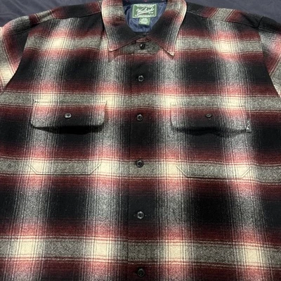 Woolrich Flannel Shirt Shadow Plaid 2XL,2X Regular  - Image 1 of 4