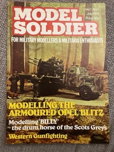 Model soldier magazine July 1978 Vol.1 No.1 Vintage Modeller Guide - Bild 1 von 9