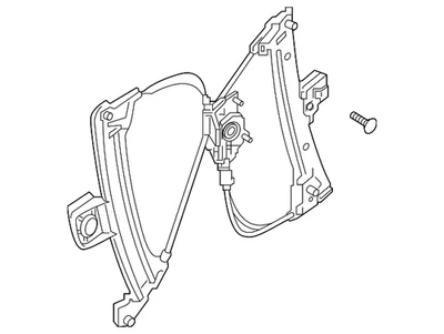 Regulador de ventana original 8W8-837-461 Foto 1 de 2