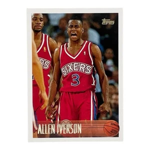 ALLEN IVERSON 1995-96 TOPPS #171 (RC) - Picture 1 of 2