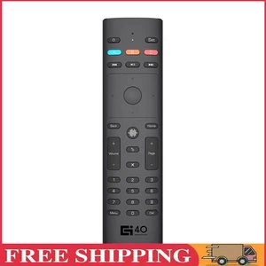 G40S 2,4 G Wireless Air Mouse Sprachfernbedienung für PC Projektor Android TV Bo - Bild 1 von 12