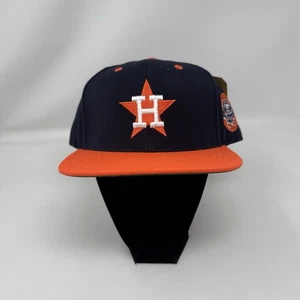 Houston Astros American Needle Blockhead Snapback Cap Cooperstown Collection Neu mit Etikett - Bild 1 von 9