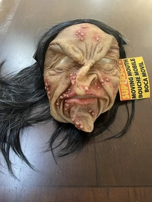 Adult Zagone Studios Hand Made “Deviant” Halloween Mask Moving Mouth MA1006 - Image 1 of 4