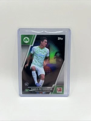 2021-22 Topps Bundesliga Marco Meyerhofer Black RC /10 - Image 1 of 4
