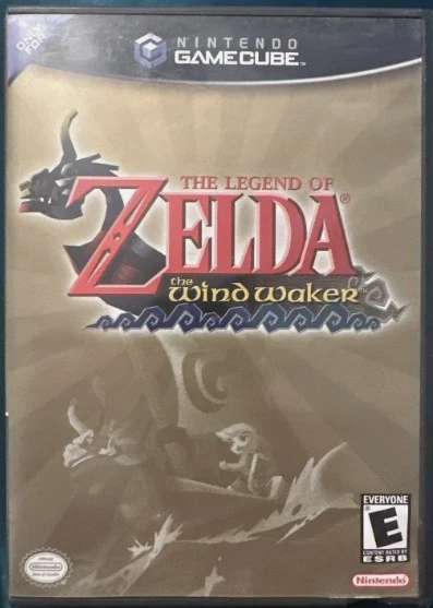 Gamecube Game Zelda Windwaker w Case and Cover Art - Defective Scratched - Image 1 of 1