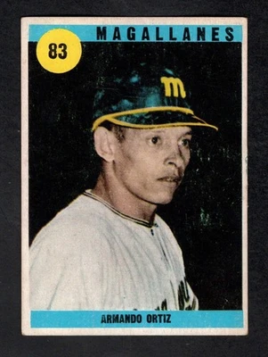 1970 Ovenca Sport Grafico Venezuelan #83 Armando Ortiz Navegantes Del Magallanes - Image 1 of 2