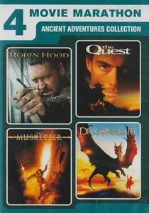 Robin Hood (2010) The Quest (1996) The Musketeer (2001) Dragonheart (1996) - Picture 1 of 2