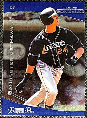 Tristar Prospects Plus #100 2006 Carlos González - Lancaster Jethawks Foto 1 de 2