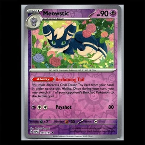 Meowstic 085/191 Reverse Holo - Surging Sparks Pokemon Card - Picture 1 of 1