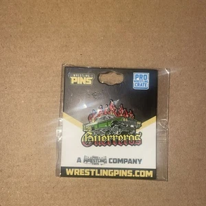 PRO WRESTLING CRATE LOS GUERREROS ENAMEL PIN!! CRATE EXCLUSIVE!! - Picture 1 of 2