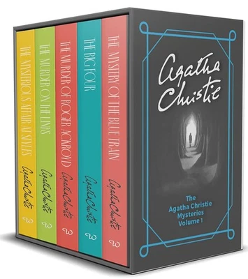 Agatha Christie Mysteries 5 Books Collection Set - Hercule Poirot Series (The Bi - image 1 of 4